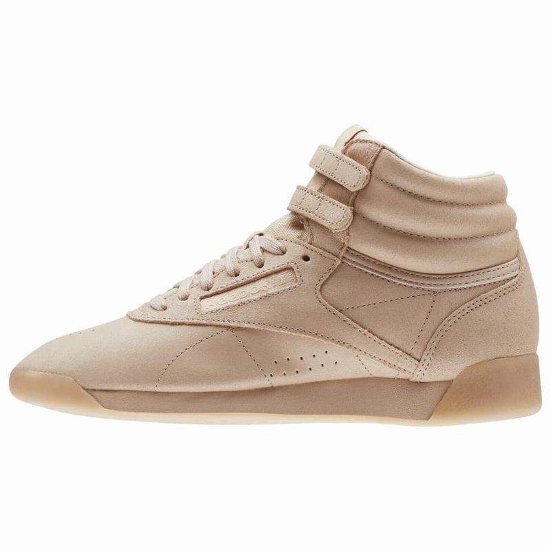 Reebok Freestyle Hi Tenisky Damske - Ruzove QA5431HG